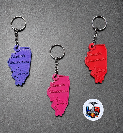 Jeep”n” Shawnee Keychain