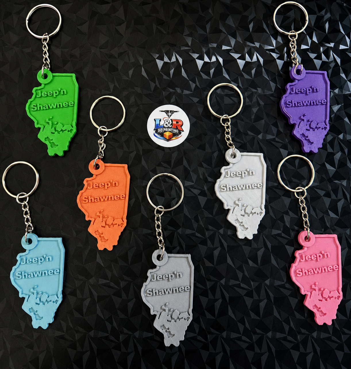 Jeep”n” Shawnee Keychain