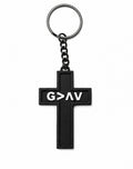 G>∧V Cross Keychain – Faith That Goes Wherever You Go
